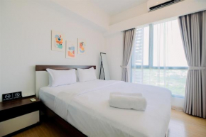 Modern Look 2BR at Sky House BSD Apartment By Travelio